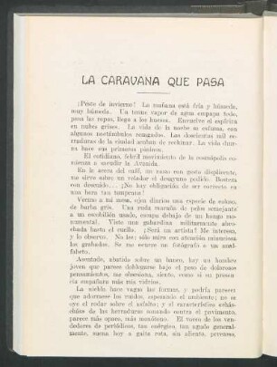 La caravana que pasa