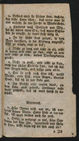 Antwort.