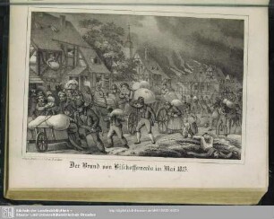 Der Brand von Bischoffswerda im Mai 1815