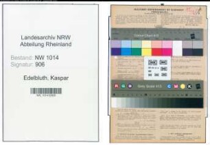 Entnazifizierung Kaspar Edelbluth , geb. 08.03.1900 (Schlosser)