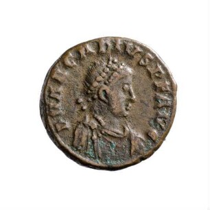 Münze, Aes 4, 25. August 383 - 15. Mai 392 n. Chr.