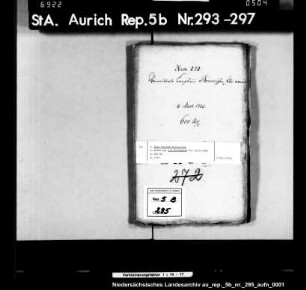 Ursprünglicher Gläubiger: Enno Rudolph Brenneysen Gläubiger im Jahre 1744: Witwe des Enno Rudolph Brenneysen namens ihres Sohnes Höhe des Kredits bzw. der Schuld: 600 Reichstaler Jahr der Aufnahme des Kredits bzw. Jahr des Entstehens der Schuld: 1713