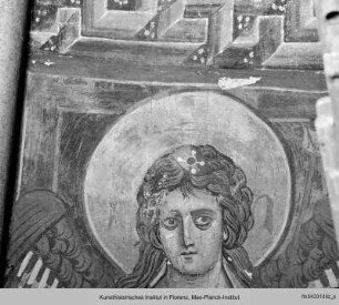 Evangelistensymbol des Matthäus - Oberste Zone und erste Figurenreihe