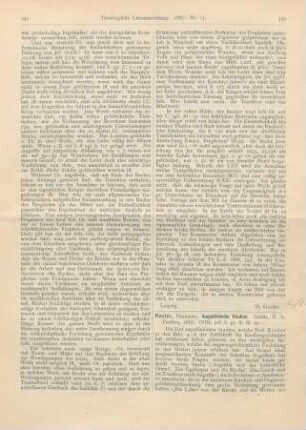 350-355 [Rezension] Reuter, Hermann, Augustinische Studien