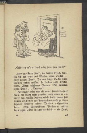 "Siiie wer'n et doch nich jewesen sind!"
