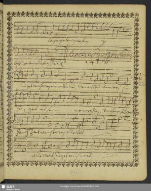 [P. W.:] Singet dem Herrn ein neues Lied denn er tut Wunder
