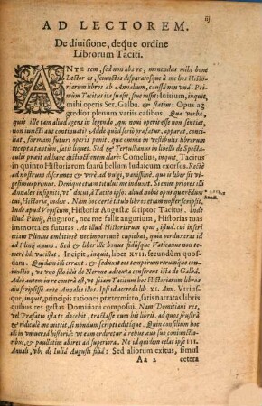 Ivsti Lipsi[i] Ad Libros Historiarvm Notae