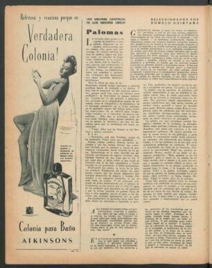 Los mejores capítulos de los mejores libros : Palomas