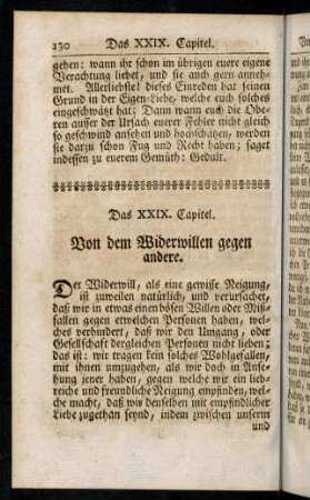 130-141, Das XXIX. - XXXI. Capitel