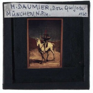 Daumier, Don Quijote und Sancho Panza