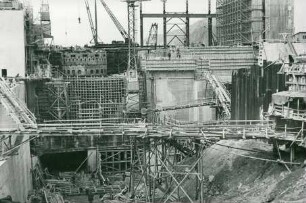 Donaukraftwerk Jochenstein, 1953-1955