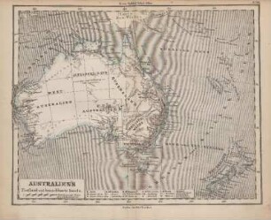 Australien's Festland und benachbarte Inseln