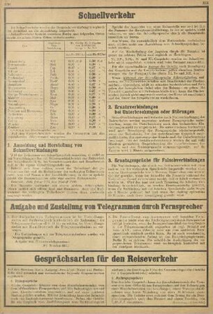 Schnellverkehr