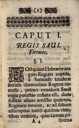Speculum Regium e Sacro Codice depromptum : Atque Principibus Christianis In Mundo Regnantibus Dicatum