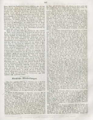 647-648 Kirchliche Mittheilungen