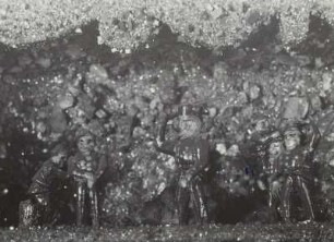 Bergwerksmodell: Erinnerungsbild eines Bergmannes
