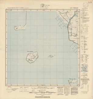 1318 (alte Nr.: 202) Ockholm, Topographische Karte 1:25000 (4-cm - Karte)