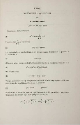Soluzione della quistione 51 (Vedi vol. IV. pag. 318).
