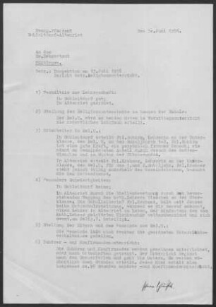 Schlaitdorf-Altenriet: Inspektion 1956