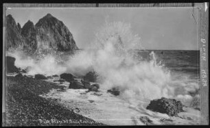Santa Catalina. Surf Scene at Santa Catalina Island