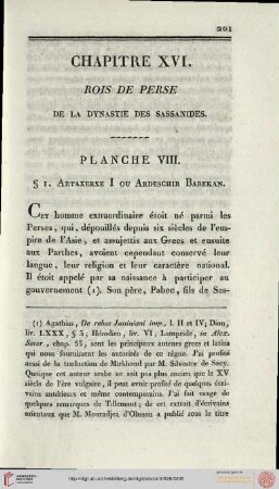 XVI. Rois de Perse