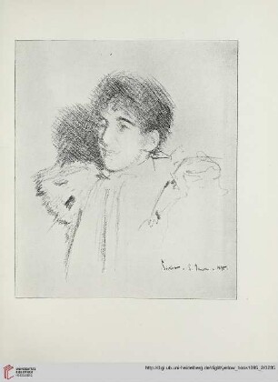 Plates: Two sketches by Walter Sickert