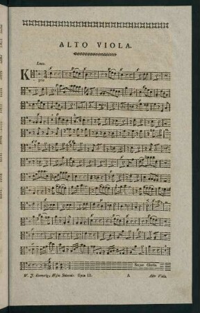 1-10, Missa Solemnis. Opus III. Alto Viola.