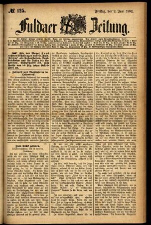 Ausgabe vom Freitag, den 02. Juni 1882.