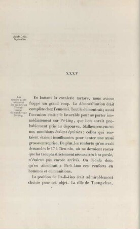 XXXV (Année 1860. Septembre)