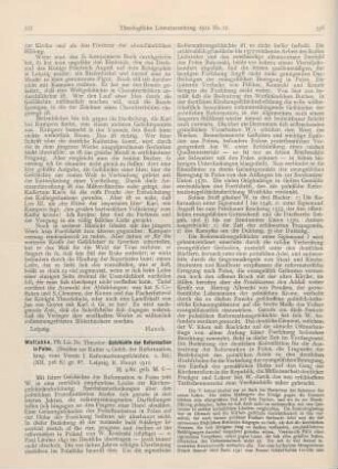 335-339 [Rezension] Wotschke, Theodor, Geschichte der Reformation in Polen
