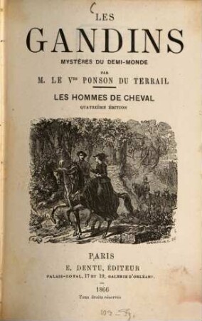Les Gandins : Mystères du Demi-Monde, 1