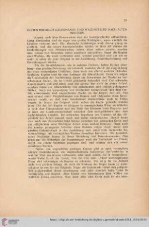 Kopien Friedrich Gauermanns und Waldmüllers nach alten Meistern