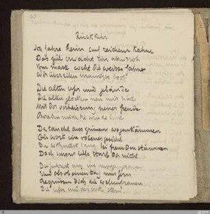 Rückkehr : [SW IV: S]; [SW IV, S. 59/139]