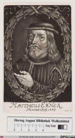 Bildnis Matthäus I Ebner