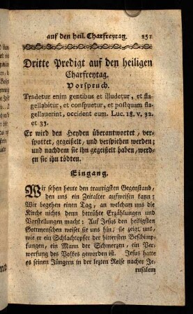 251-270, Dritte Predigt.
