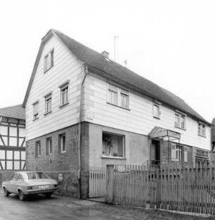 Fachwerkwohnhaus; Ortenberg, Mittelgasse 3