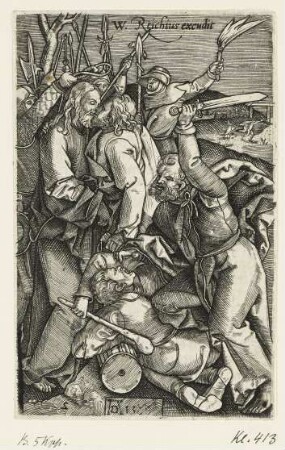 Gefangennahme Christi, Blatt 2 der Folge "Passion"
