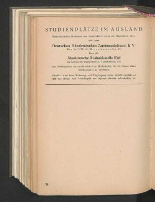 Studienplätze Im Ausland
