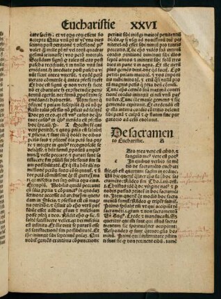 Cc4r-Dd2v, De sacramento eucharistie XXVI