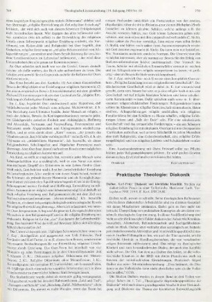 770-772 [Rezension] Daiber, Karl-Fritz, Diakonie und kirchliche Identität