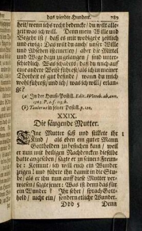 789-800, XXIX. Die säugende Mutter - XXXI. Die Schwachheiten
