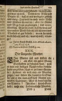789-800, XXIX. Die säugende Mutter - XXXI. Die Schwachheiten