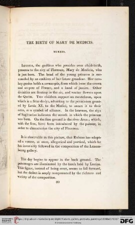 The birth od Mary de Medicis