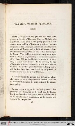 The birth od Mary de Medicis