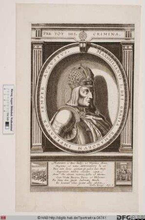 Bildnis Maximilian I., römisch-deutscher Kaiser (reg. 1493-1519)