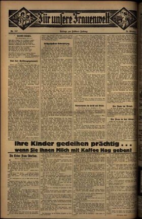 Zweite Ausgabe vom Freitag, den 24. Oktober 1930.