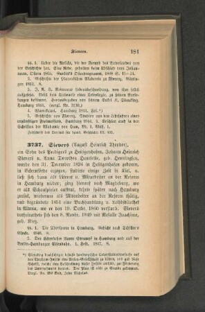 3737. Sievers (August Heinrich Theodor)