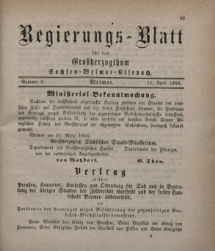 Nr. 6 : 11. April 1866