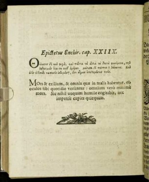 Epictetus Enchir. cap. XXIIX.