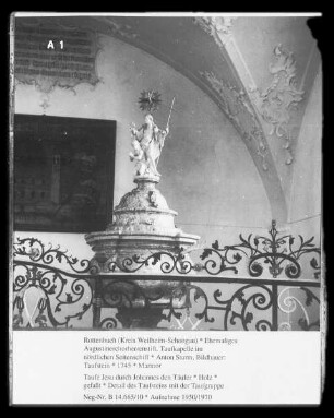 Taufe Jesu durch Johannes den Täufer